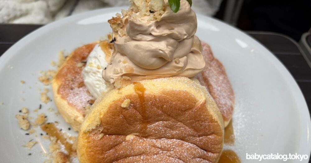 筆者が食べたパンケーキ(筆者撮影)