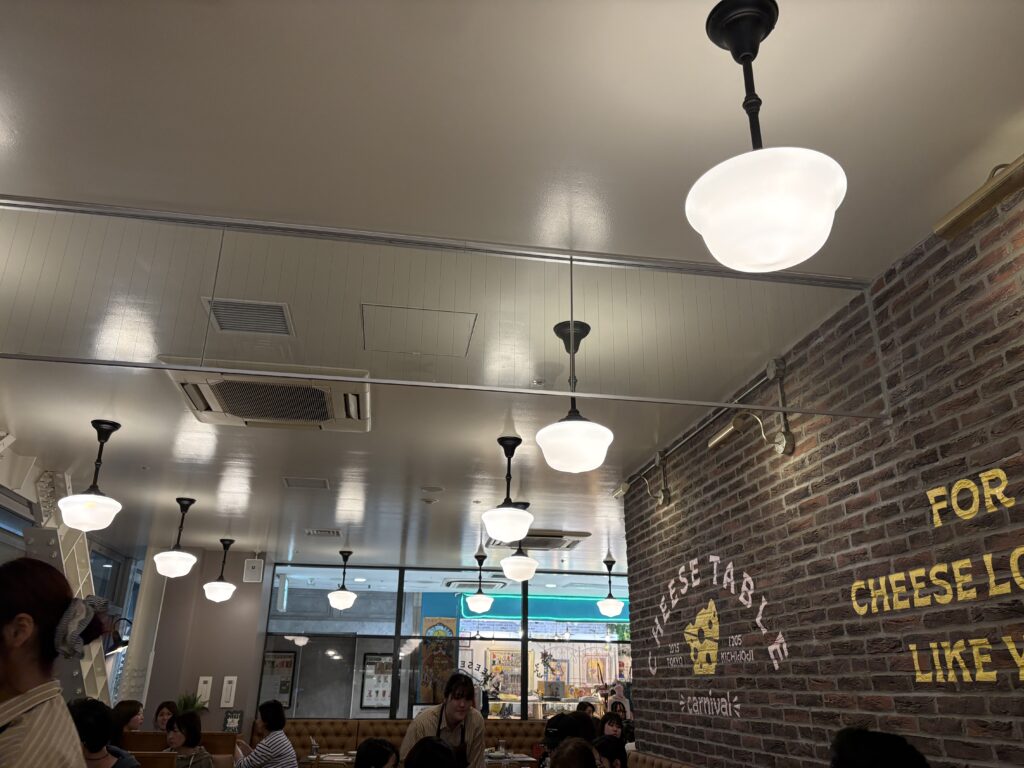 店内画像　筆者撮影