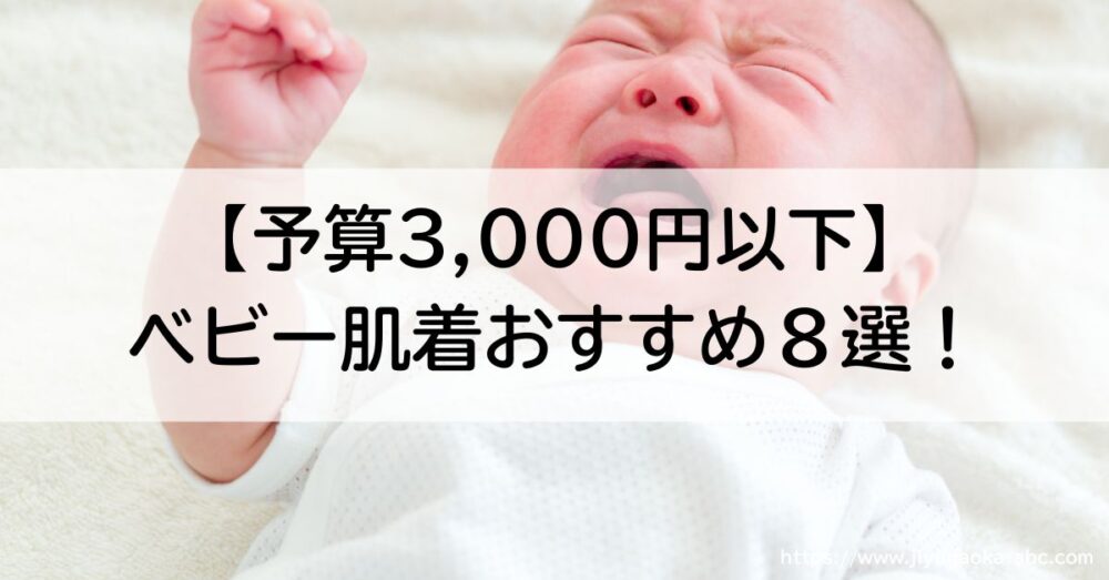 予算3000円以内の肌着